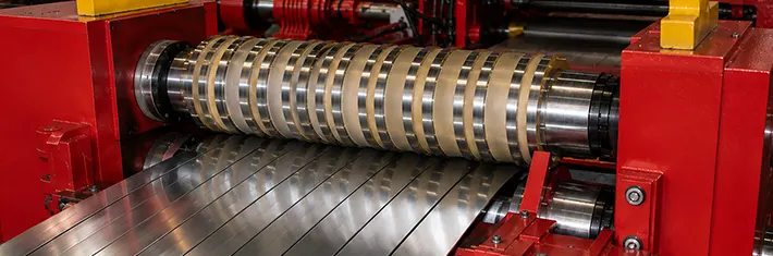 Coil slitting process